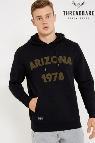 Threadbare Hoody With Embossed Logo